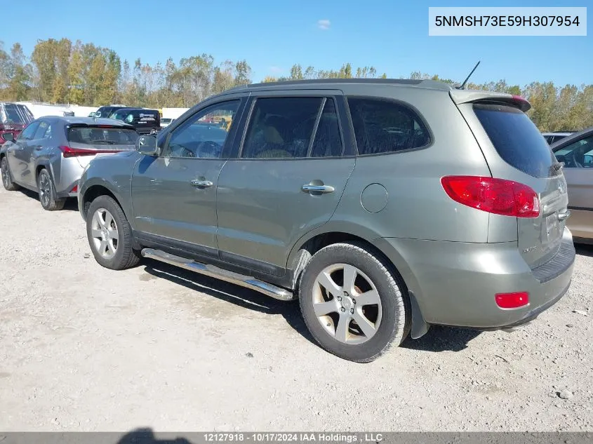 5NMSH73E59H307954 2009 Hyundai Santa Fe