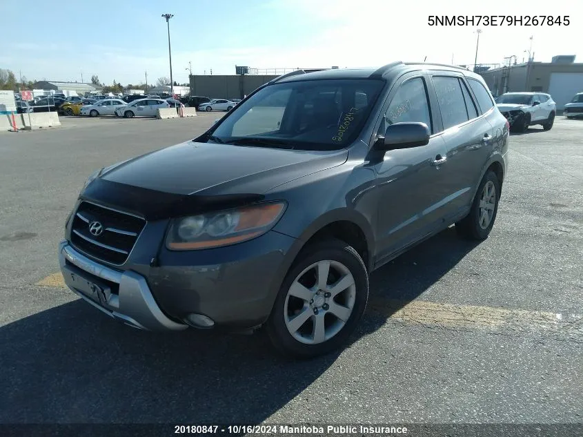 5NMSH73E79H267845 2009 Hyundai Santa Fe Limited