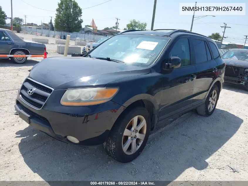 5NMSH13E79H267440 2009 Hyundai Santa Fe Se