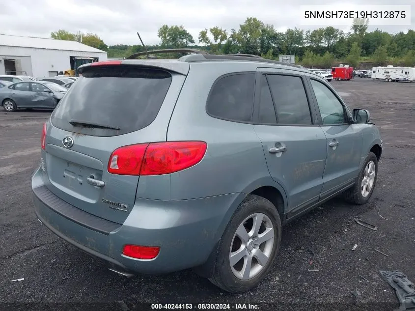 5NMSH73E19H312875 2009 Hyundai Santa Fe Limited