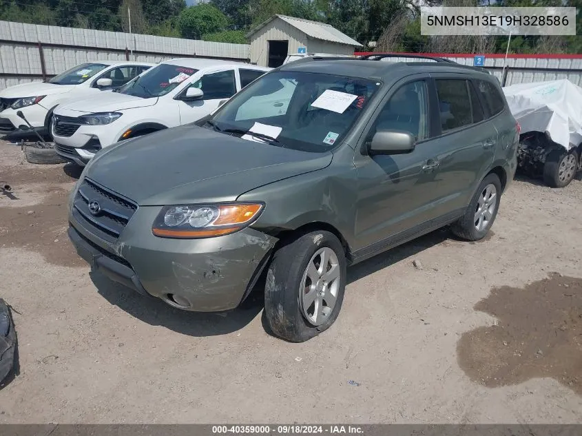 2009 Hyundai Santa Fe Limited VIN: 5NMSH13E19H328586 Lot: 40359000