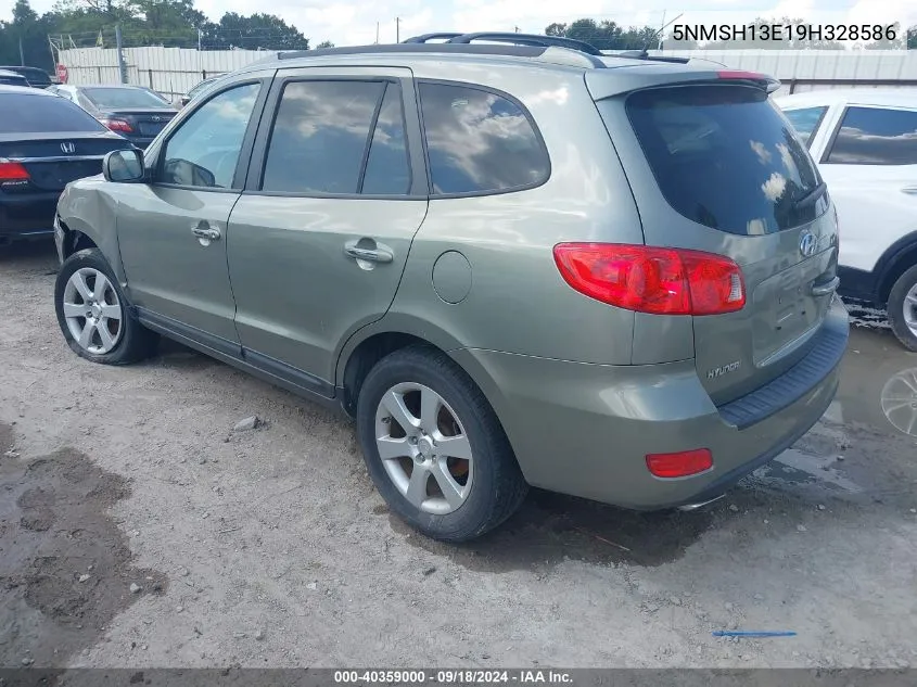 5NMSH13E19H328586 2009 Hyundai Santa Fe Limited