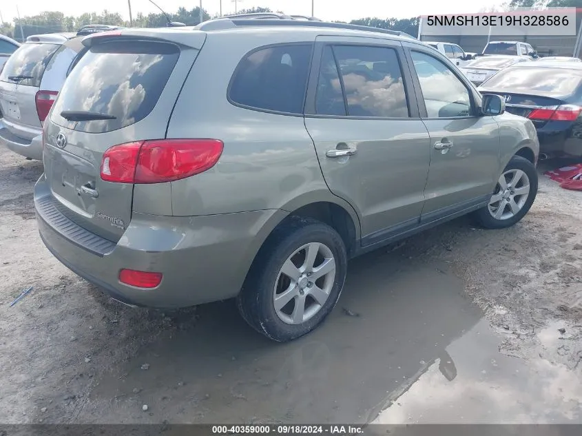 5NMSH13E19H328586 2009 Hyundai Santa Fe Limited