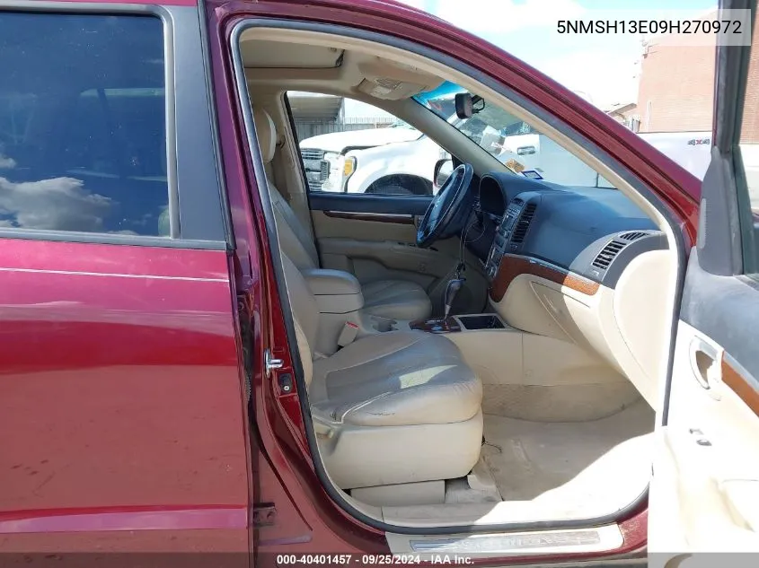 5NMSH13E09H270972 2009 Hyundai Santa Fe Limited