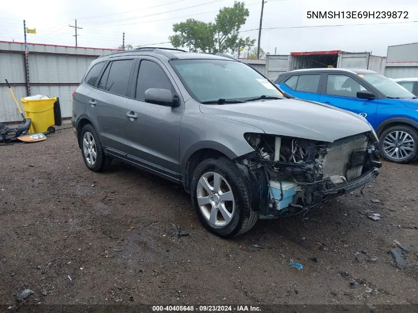 5NMSH13E69H239872 2009 Hyundai Santa Fe Limited