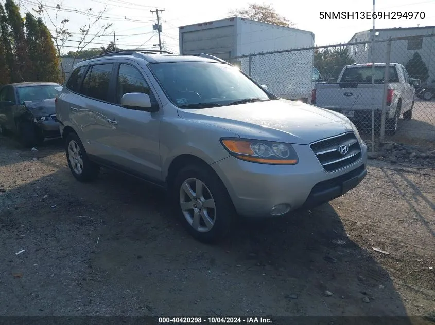 5NMSH13E69H294970 2009 Hyundai Santa Fe Limited