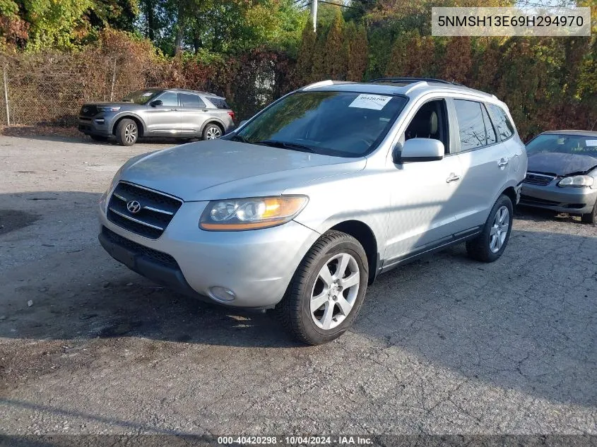 5NMSH13E69H294970 2009 Hyundai Santa Fe Limited