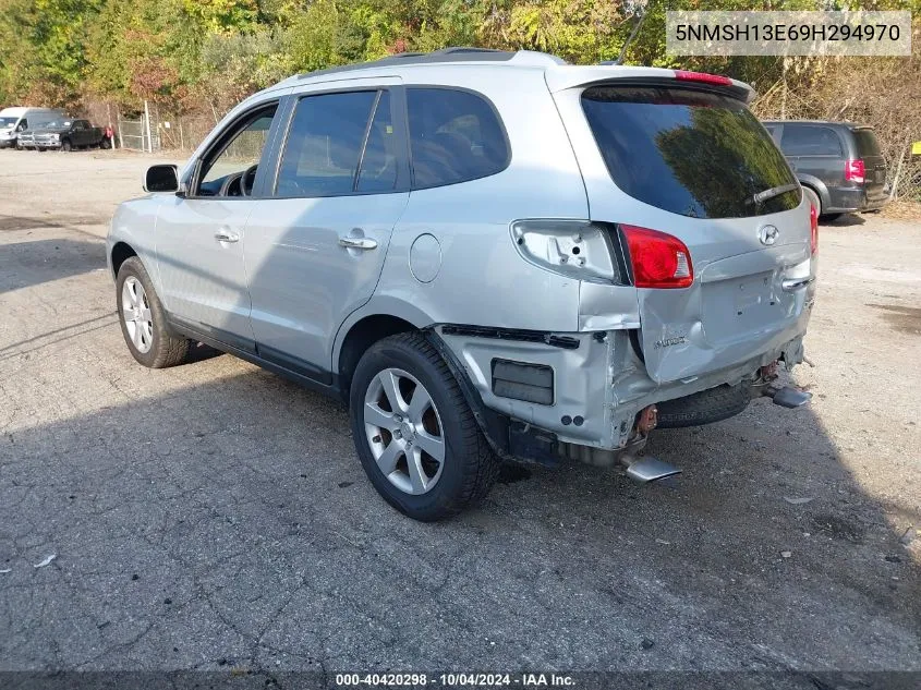 5NMSH13E69H294970 2009 Hyundai Santa Fe Limited