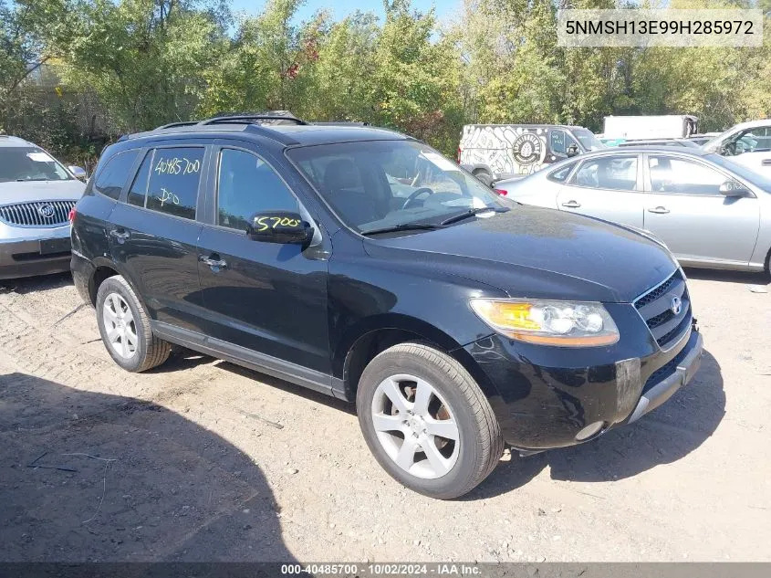 5NMSH13E99H285972 2009 Hyundai Santa Fe Limited