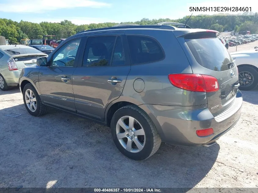 5NMSH13E29H284601 2009 Hyundai Santa Fe Limited