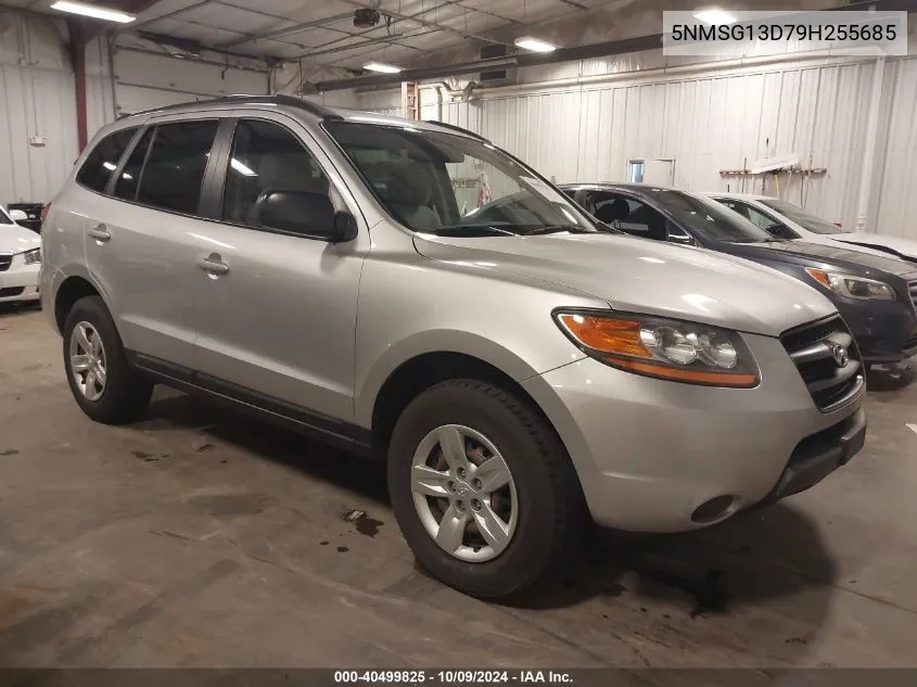 2009 Hyundai Santa Fe Gls VIN: 5NMSG13D79H255685 Lot: 40499825