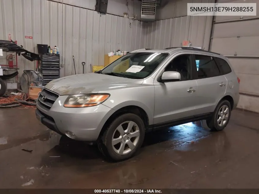 2009 Hyundai Santa Fe Limited VIN: 5NMSH13E79H288255 Lot: 40537740