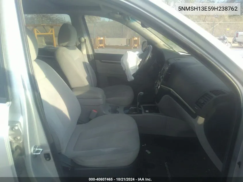 5NMSH13E59H238762 2009 Hyundai Santa Fe Se