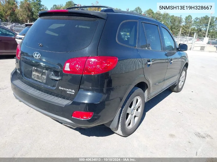 5NMSH13E19H328667 2009 Hyundai Santa Fe Limited