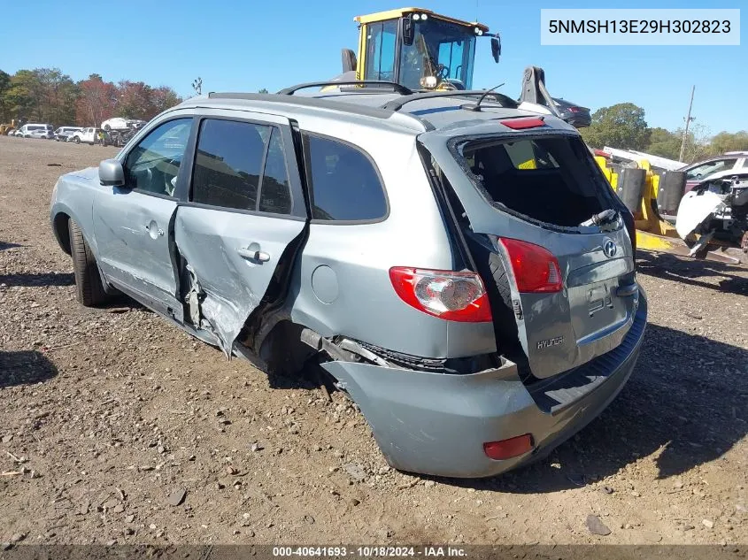 5NMSH13E29H302823 2009 Hyundai Santa Fe Se