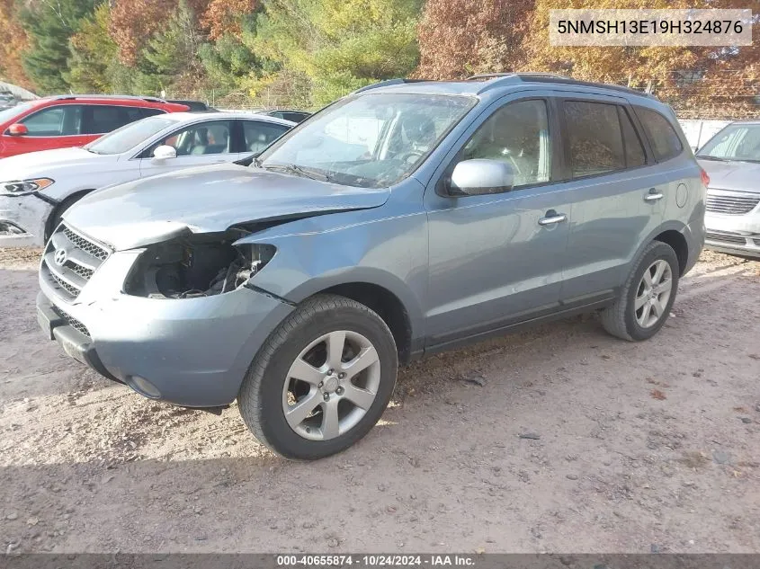 2009 Hyundai Santa Fe Se/Limited VIN: 5NMSH13E19H324876 Lot: 40655874