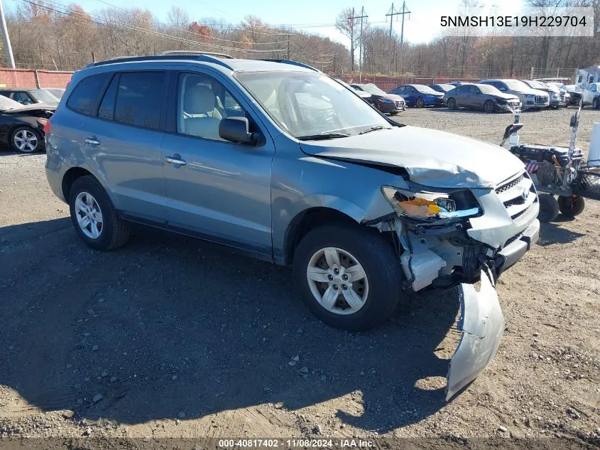 2009 Hyundai Santa Fe Limited VIN: 5NMSH13E19H229704 Lot: 40817402