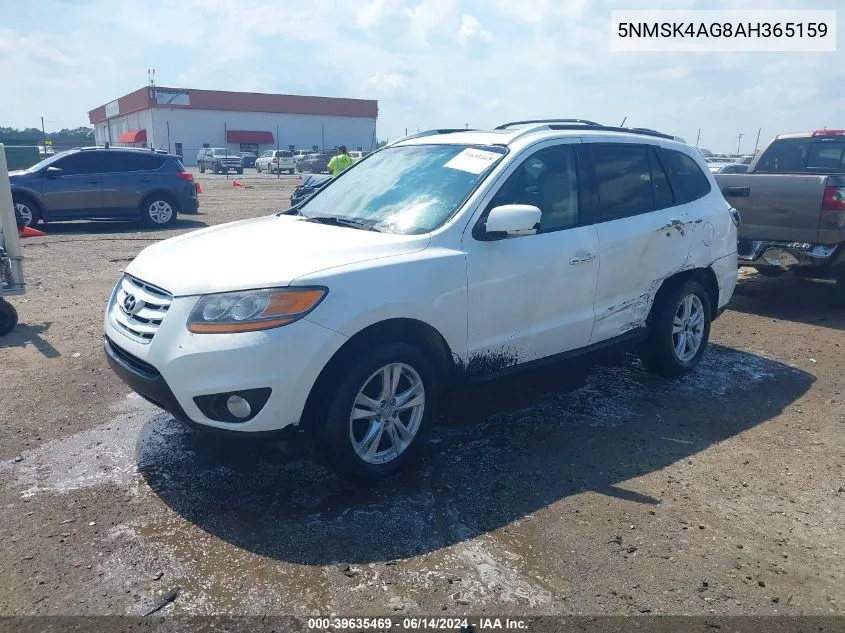 5NMSK4AG8AH365159 2010 Hyundai Santa Fe Limited V6