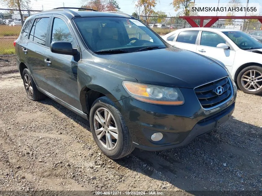 2010 Hyundai Santa Fe Limited V6 VIN: 5NMSK4AG1AH341656 Lot: 40612071