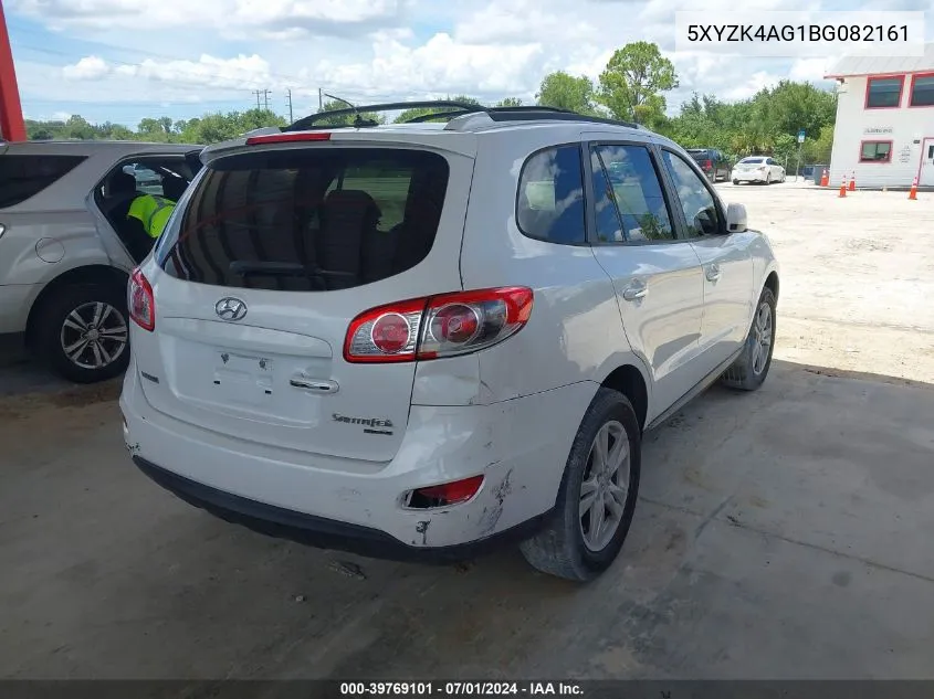 5XYZK4AG1BG082161 2011 Hyundai Santa Fe Limited V6