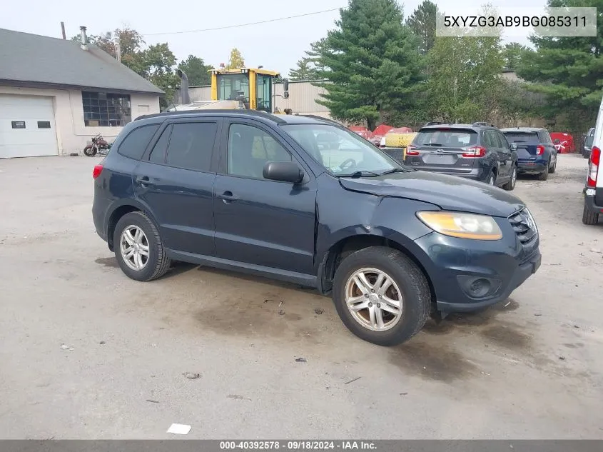 5XYZG3AB9BG085311 2011 Hyundai Santa Fe Gls