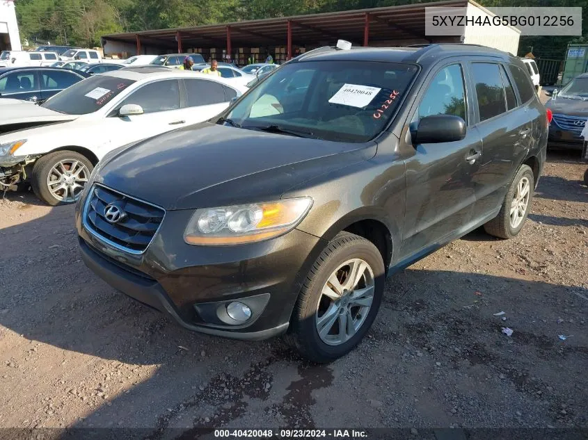 2011 Hyundai Santa Fe Se VIN: 5XYZH4AG5BG012256 Lot: 40420048