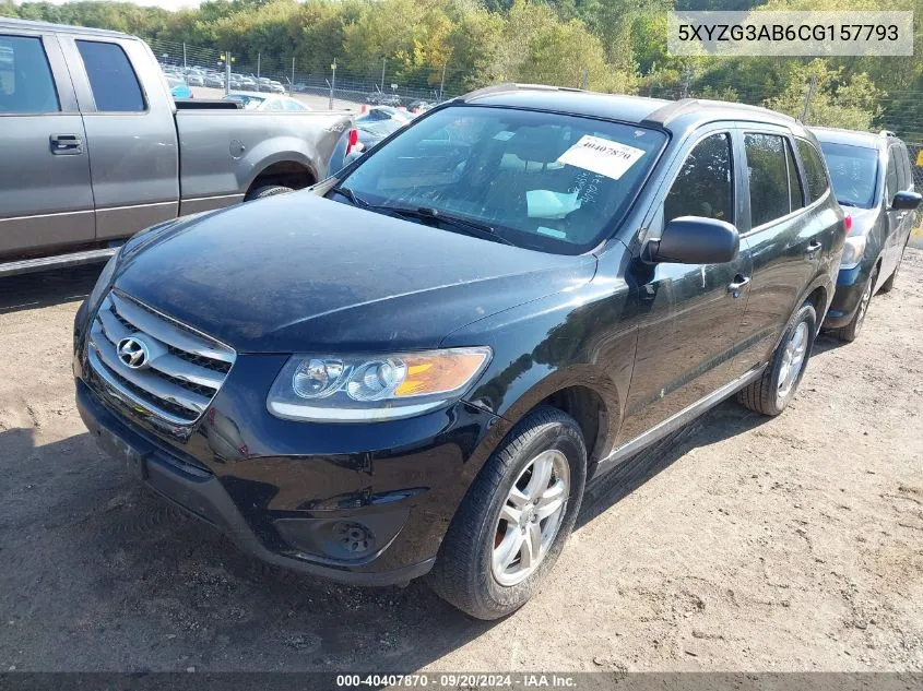 5XYZG3AB6CG157793 2012 Hyundai Santa Fe Gls