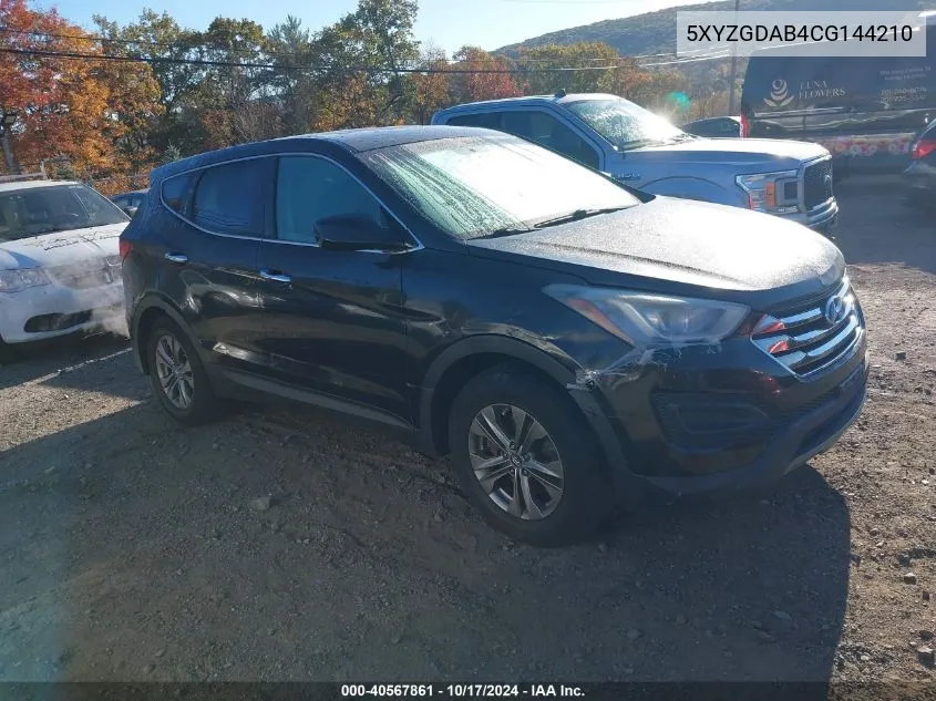 2012 Hyundai Santa Fe Gls VIN: 5XYZGDAB4CG144210 Lot: 40567861