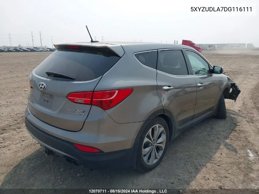 5XYZUDLA7DG116111 2013 Hyundai Santa Fe Sport 2.0T Se