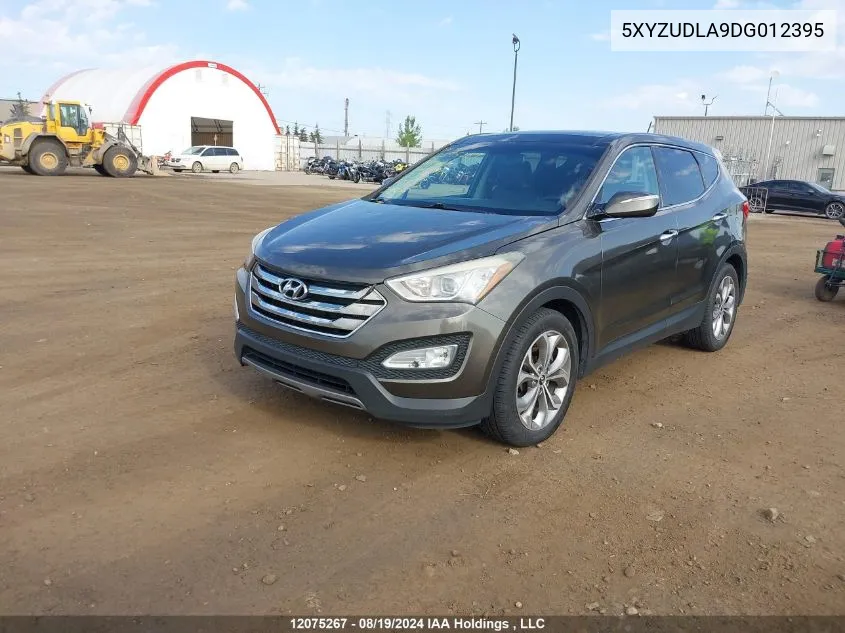 2013 Hyundai Santa Fe Sport VIN: 5XYZUDLA9DG012395 Lot: 12075267