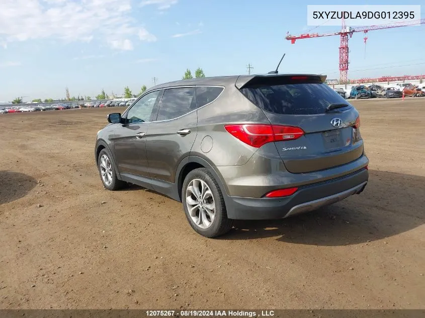 5XYZUDLA9DG012395 2013 Hyundai Santa Fe Sport