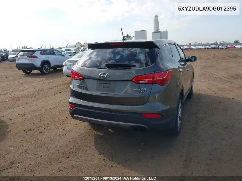 5XYZUDLA9DG012395 2013 Hyundai Santa Fe Sport