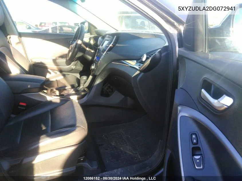 5XYZUDLA2DG072941 2013 Hyundai Santa Fe Sport