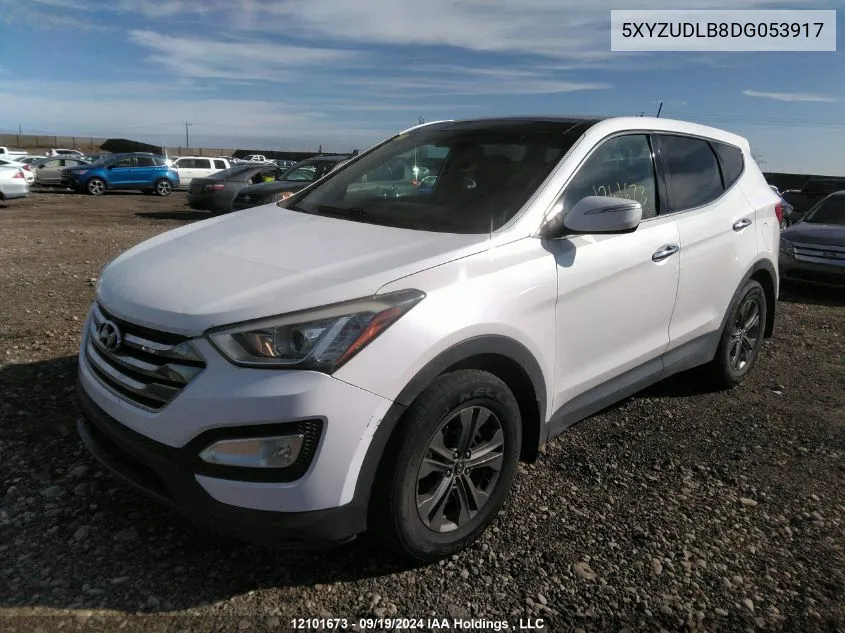 2013 Hyundai Santa Fe Sport 2.4 Luxury VIN: 5XYZUDLB8DG053917 Lot: 12101673