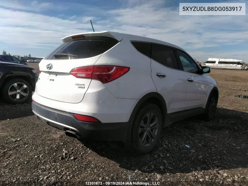 2013 Hyundai Santa Fe Sport 2.4 Luxury VIN: 5XYZUDLB8DG053917 Lot: 12101673