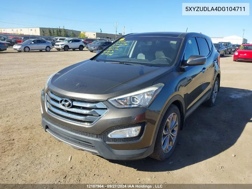 5XYZUDLA4DG104711 2013 Hyundai Santa Fe Sport