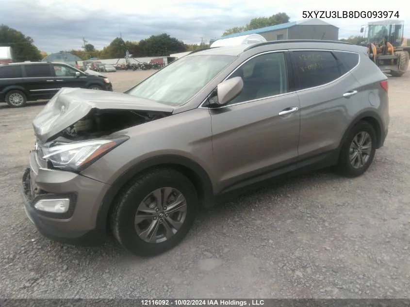 5XYZU3LB8DG093974 2013 Hyundai Santa Fe Sport 2.4 Premium