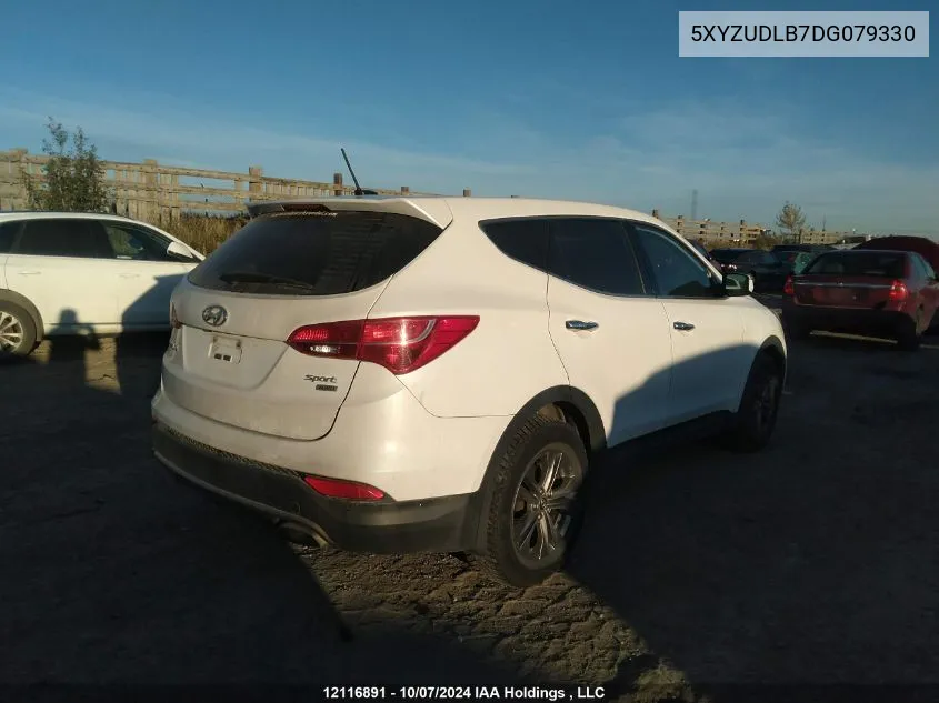 2013 Hyundai Santa Fe Sport VIN: 5XYZUDLB7DG079330 Lot: 12116891