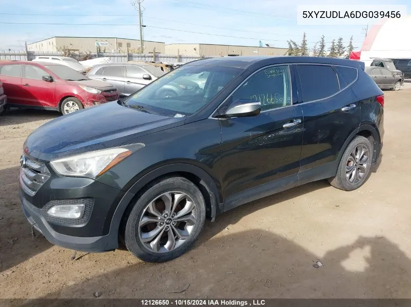 5XYZUDLA6DG039456 2013 Hyundai Santa Fe Sport