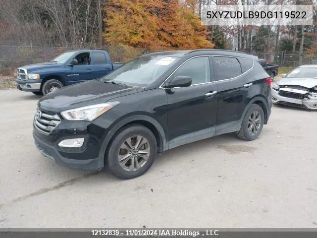 2013 Hyundai Santa Fe Sport 2.4 Premium VIN: 5XYZUDLB9DG119522 Lot: 12132839