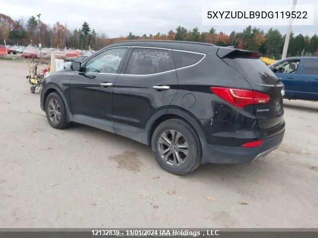 2013 Hyundai Santa Fe Sport 2.4 Premium VIN: 5XYZUDLB9DG119522 Lot: 12132839