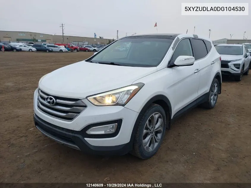 2013 Hyundai Santa Fe Sport VIN: 5XYZUDLA0DG104530 Lot: 12140609