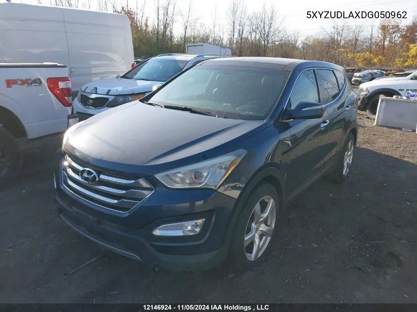 2013 Hyundai Santa Fe Sport 2.0T Limited VIN: 5XYZUDLAXDG050962 Lot: 12146924