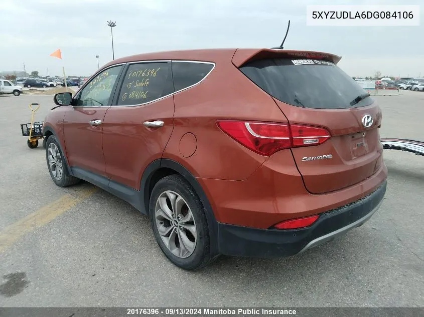 5XYZUDLA6DG084106 2013 Hyundai Santa Fe 2.0T