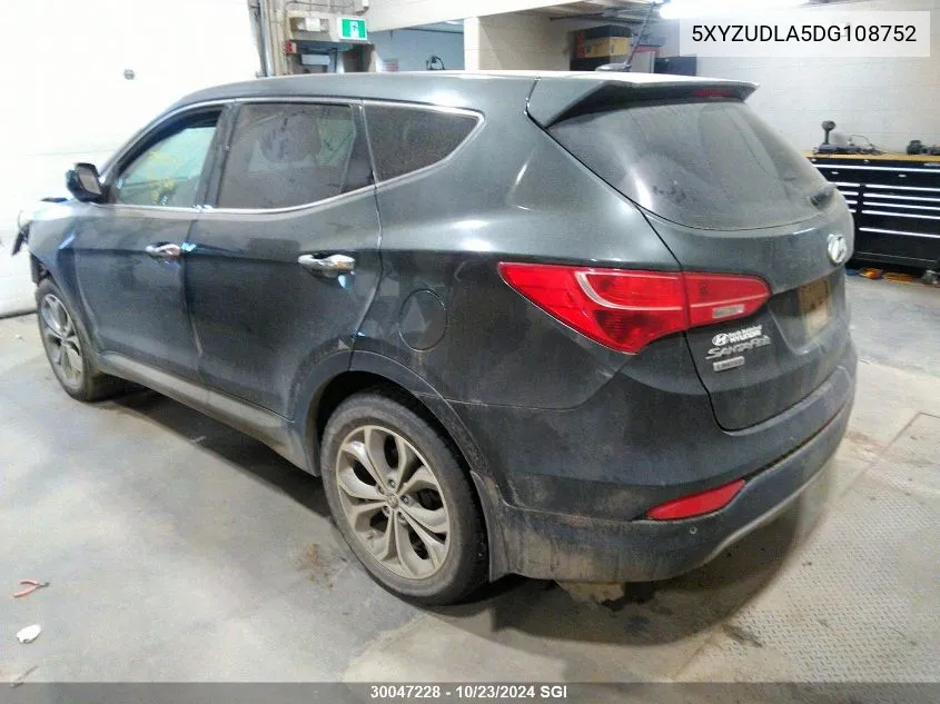 5XYZUDLA5DG108752 2013 Hyundai Santa Fe Sport