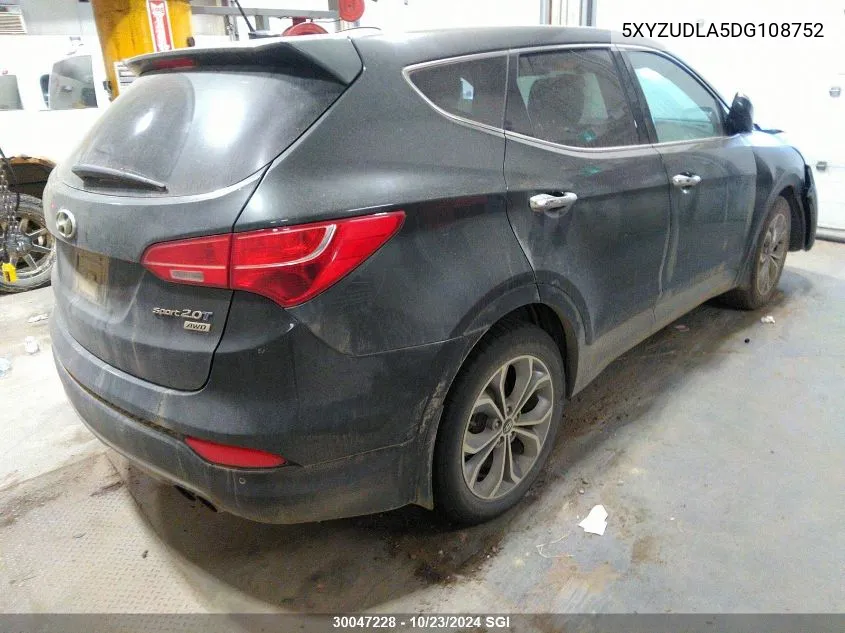 5XYZUDLA5DG108752 2013 Hyundai Santa Fe Sport