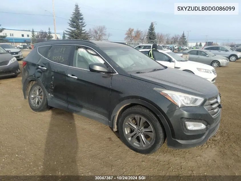 2013 Hyundai Santa Fe Sport VIN: 5XYZUDLB0DG086099 Lot: 30047367