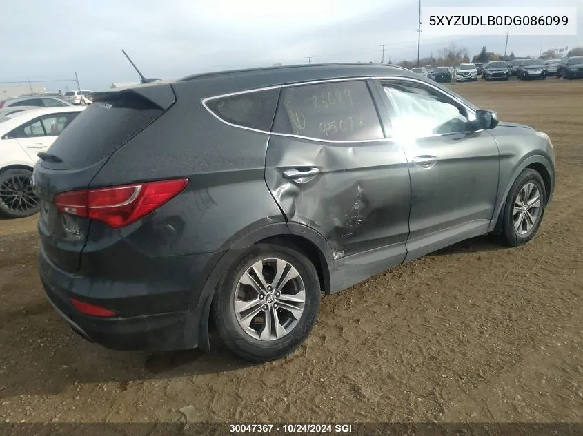 5XYZUDLB0DG086099 2013 Hyundai Santa Fe Sport