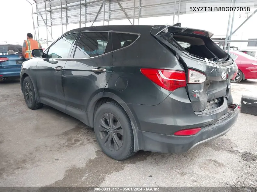 5XYZT3LB8DG072058 2013 Hyundai Santa Fe Sport