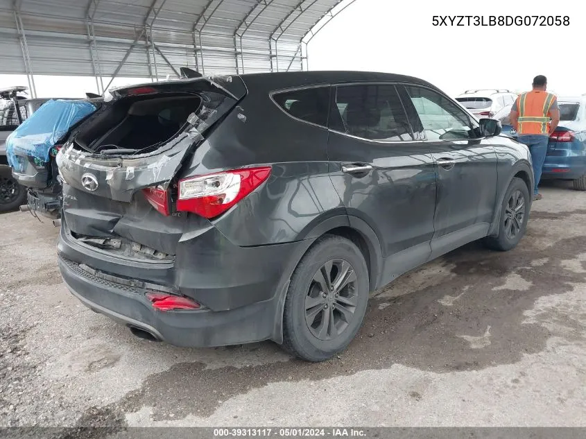 5XYZT3LB8DG072058 2013 Hyundai Santa Fe Sport